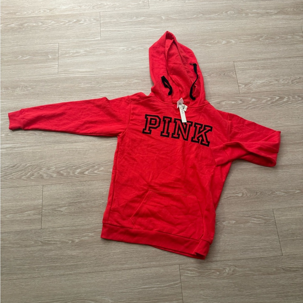 PINK Victoria's Secret Vibrant Red Pullover
